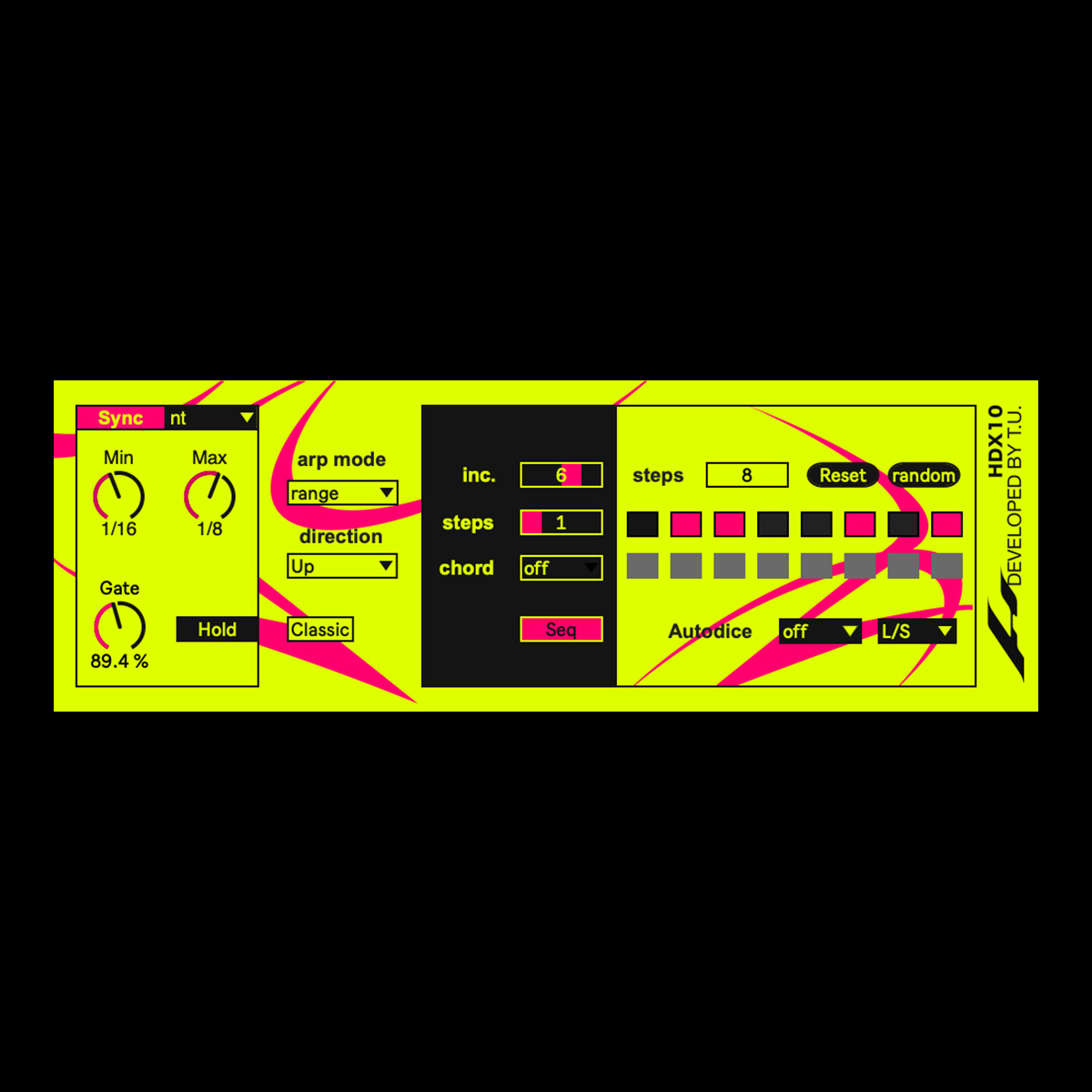 Hpeggiator [HIDE DEVICE X10]