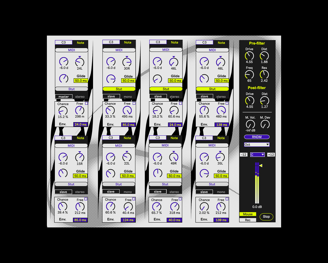 Ableton device experimental m4l device